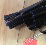 COLT PYTHON 357 MAGNUM “SNAKE EYES” NEW IN BOXES WITH COLT LETTERS, OWNERS MANUALS, HANG TAGS, ETC. SERIAL NUMBERS 201 - 8 of 12