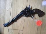 COLT SAA NEW FRONTIER 44-40 CAL. 7 1/2” BLUE BARREL WITH CASE COLORED FRAME, NEW UNFIRED IN THE BOX WITH OWNERS MANUAL, COLT LETTER, HANG TAG ETC. - 3 of 6