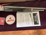 MARLIN 1894 SBL, 357 MAGNUM CAL. 16” BARREL, NEW IN THE BOX WITH OWNERS MANUAL ETC. - 6 of 7