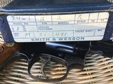 SMITH & WESSON 34-1, 22 LR. CAL. 2” BARREL ADJUSTABLE SIGHTS, NEW IN THE BOX WITH OWNERS MANUAL, ETC. - 5 of 5