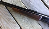 SAVAGE 24 DLX., 22 LR. OVER 20 GA., BLUE ENGRAVED RECEIVER WITH RED FOX ON ONE SIDE & GROUSE IN FLIGHT ON THE OTHER SIDE - 5 of 9