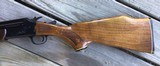 SAVAGE 24 DLX., 22 LR. OVER 20 GA., BLUE ENGRAVED RECEIVER WITH RED FOX ON ONE SIDE & GROUSE IN FLIGHT ON THE OTHER SIDE - 3 of 9