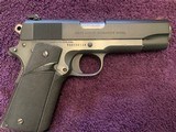 COLT SERIES 70 COMBAT COMMANDER 45 ACP. EXC. COND.