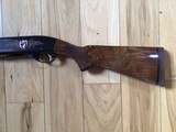 REMINGTON 870 WINGMASTER
“DUCKS UNLIMITED” 12 GA., 30” FULL CHOKE VENT RIB, SERIAL NUMBER 18 DU.
VERY FANCY WALNUT STOCK & FOREARM 99% COND. - 2 of 6