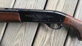 REMINGTON 1100 410 GA., 25” MOD. CHOKE, VENT RIB, 3” CHAMBER, SHOOTS 2 1/2” or 3” SHELLS, 99% BLUE, WITH SOME HANDLING MARKS IN THE WOOD - 7 of 10