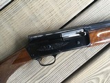 BROWNING BELGIUM A-5,
MAGNUM 20 GA., 28” FULL CHOKE, VENT RIB, MFG. 1969, 100% COND. APPEARS UNFIRED, NOT A MARK ON IT ANYWHERE - 3 of 11