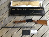 BELGIUM BROWNING “SWEET-16” 28” MOD. CHOKE, VENT RIB, MFG. 1975, NEW UNFIRED 100% COND. IN THE BOX WITH OWNERS MANUAL IN BLACK ENVELOPE