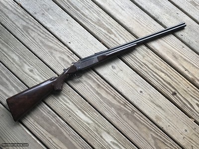 STEVENS 24, 22 LR. OVER 410 GA. HAS DESIRED SIDE BUTTON BARREL SELECTOR, TENITE STOCK & FOREARM, MFG. 1940 TO 1949