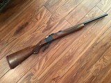 RUGER #1, 223 CAL., 24” HEAVY BARREL 99% COND., EARLY MFG. WITH RED RECOIL PAD, BEAUTIFUL WOOD AS MANY OF THE EARLY RUGER #1 HAD - 1 of 9