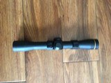 LEUPOLD FXII SCOUT 2 1/2 X 28 MM, DUPLEX RETICLE, NEW COND. WITH EXPENSIVE WARNE RINGS