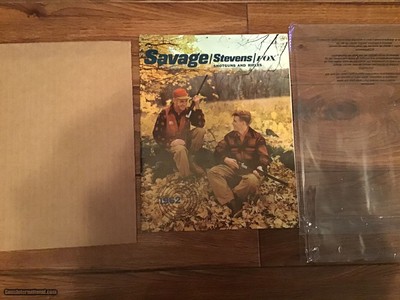 1962 SAVAGE GUN ADVERTISEMENT 25 PAGES, NEW COND.