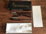 BROWNING TAKEDOWN 22 LR. SEMI-AUTO GRADE 6, NEW UNFIRED 100% COND. IN THE BOX WITH OWNERS MANUAL