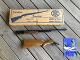 BROWNING BELGIUM TROMBONE 22 LR. PUMP NEW UNFIRED IN THE BOX WITH OWNERS MANUAL. NEAR IMPOSSIBLE TO FIND NEW IN THE BOX