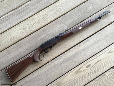REMINGTON NYLON 76 LEVER ACTION 22 LR. CAL. VERY HARD GUN TO FIND, EXC. COND.