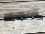 BUSHNELL SPORTVIEW 3X-9X-32 VARIABLE 1” TUBE, DUPLEX RETICLE, JAPAN MFG. COMES WITH LEUPOLD RINGS & MOUNT FOR GROOVED RECEIVER. - 3 of 3