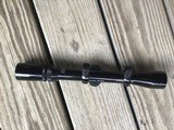 BUSHNELL SPORTVIEW 3X-9X-32 VARIABLE 1” TUBE, DUPLEX RETICLE, JAPAN MFG. COMES WITH LEUPOLD RINGS & MOUNT FOR GROOVED RECEIVER.