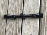 BUSHNELL SPORTVIEW 3X-9X-32 VARIABLE 1” TUBE, DUPLEX RETICLE, JAPAN MFG. COMES WITH LEUPOLD RINGS & MOUNT FOR GROOVED RECEIVER. - 2 of 3
