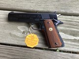 COLT ACE 22 LR. CAL. 5” BARREL, NEW UNFIRED, 100% COND.,
IN THE BOX WITH OWNERS MANUAL, HANG TAG, COLT LETTER, ETC. - 2 of 3
