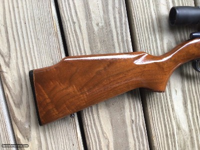 REMINGTON 591, 5MM CAL. CLIP FED, 98% COND. COMES WITH WEAVER VARIABLE 3X-9X WITH DUPLEX CROSS HAIRS - Image 5 of 7