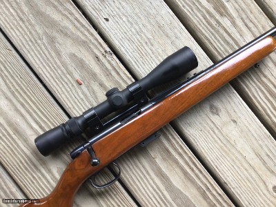 REMINGTON 591, 5MM CAL. CLIP FED, 98% COND. COMES WITH WEAVER VARIABLE 3X-9X WITH DUPLEX CROSS HAIRS - Image 3 of 7