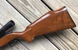 REMINGTON 591, 5MM CAL. CLIP FED, 98% COND. COMES WITH WEAVER VARIABLE 3X-9X WITH DUPLEX CROSS HAIRS - 2 of 7