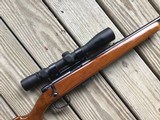 REMINGTON 591, 5MM CAL. CLIP FED, 98% COND. COMES WITH WEAVER VARIABLE 3X-9X WITH DUPLEX CROSS HAIRS - 3 of 7
