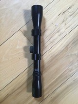 BUSHNELL SPORTVIEW 4X-32, DUPLEX RETICLE, 1” TUBE, WEAVER RINGS FOR GROOVED RECEIVER, CLEAR GLASS - 2 of 2