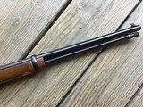 MARLIN 39 D, 22 CAL., 20” MICRO-GROOVE BARREL, JM STAMPED, GOLD TRIGGER 99% COND. STILL HAS THE WALNUT STICKER MARLIN PUT ON THE BOTTOM OF THE FOREAM - 5 of 9