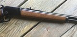 MARLIN ORIGINAL GOLDEN 39 MOUNTIE 22 CAL. 20” MICRO-GROOVE BARREL, JM STAMPED, STRAIGHT STOCK, HAMMER EXTENSION, 99% COND. APPEARS UNFIRED - 7 of 9