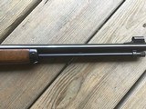 MARLIN ORIGINAL GOLDEN 39 MOUNTIE 22 CAL. 20” MICRO-GROOVE BARREL, JM STAMPED, STRAIGHT STOCK, HAMMER EXTENSION, 99% COND. APPEARS UNFIRED - 8 of 9