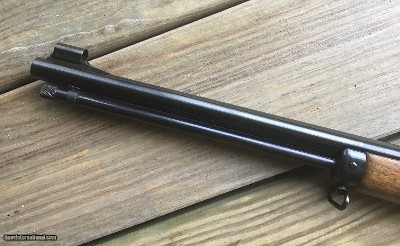 MARLIN ORIGINAL GOLDEN 39 MOUNTIE 22 CAL. 20” MICRO-GROOVE BARREL, JM STAMPED, STRAIGHT STOCK, HAMMER EXTENSION, 99% COND. APPEARS UNFIRED - Image 5 of 9