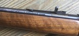 MARLIN ORIGINAL GOLDEN 39 MOUNTIE 22 CAL. 20” MICRO-GROOVE BARREL, JM STAMPED, STRAIGHT STOCK, HAMMER EXTENSION, 99% COND. APPEARS UNFIRED - 4 of 9