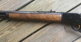 MARLIN ORIGINAL GOLDEN 39 MOUNTIE 22 CAL. 20” MICRO-GROOVE BARREL, JM STAMPED, STRAIGHT STOCK, HAMMER EXTENSION, 99% COND. APPEARS UNFIRED - 3 of 9