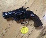 COLT DIAMONDBACK 38 SPC. 2 1/2” BLUE, NEW IN THE BOX WITH OWNERS MANUAL, COLT LETTER, HANG TAG & COLT SCREWDRIVER, ETC. - 2 of 5