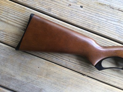 WINCHESTER 255 LEVER ACTION 22 MAGNUM, WALNUT STOCK, 99% COND. - Image 2 of 9