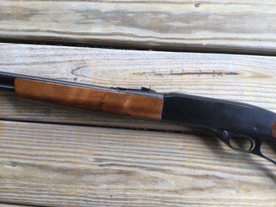 WINCHESTER 255 LEVER ACTION 22 MAGNUM, WALNUT STOCK, 99% COND. - Image 3 of 9