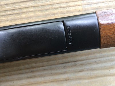 WINCHESTER 255 LEVER ACTION 22 MAGNUM, WALNUT STOCK, 99% COND. - Image 9 of 9