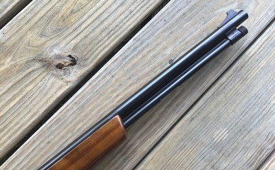 WINCHESTER 255 LEVER ACTION 22 MAGNUM, WALNUT STOCK, 99% COND. - Image 8 of 9