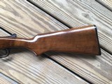 SAVAGE 24, 22 MAGNUM OVER 410 GA. OLDER MODEL WITH SOUGHT AFTER SIDE BUTTON BARREL SELECTOR, CASE COLORED RECEIVER, WALNUT WOOD, EXC. PLUS COND. - 3 of 8
