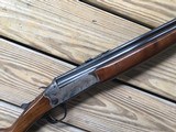 SAVAGE 24, 22 MAGNUM OVER 410 GA. OLDER MODEL WITH SOUGHT AFTER SIDE BUTTON BARREL SELECTOR, CASE COLORED RECEIVER, WALNUT WOOD, EXC. PLUS COND. - 7 of 8