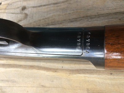 WINCHESTER 63, 22 LR. ALL ORIGINAL FINISH ON WALNUT & ORIGINAL BLUE WHICH IS 99% COND. - Image 8 of 9