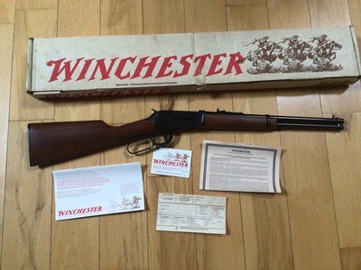 WINCHESTER 94 TRAPPER 45 LC. 16” BARREL, NEW UNFIRED IN THE BOX WITH OWNERS MANUAL, HANG TAG, ETC.