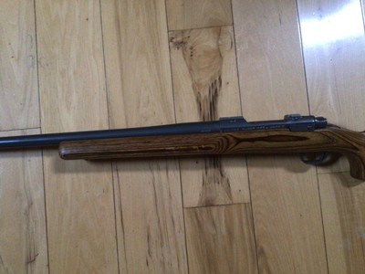 RUGER MARK II STAINLESS 223 CAL.,26” HEAVY VARMINT BARREL, LAMINATED STOCK 99+% COND. - Image 6 of 6