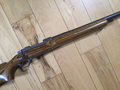 RUGER MARK II STAINLESS 223 CAL.,26” HEAVY VARMINT BARREL, LAMINATED STOCK 99+% COND. - Image 4 of 6