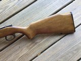 REMINGTON 581 BOLT ACTION CLIP FED, 22 LR. WALNUT STOCK, 99% COND. - 2 of 8