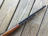 REMINGTON 582 22 LR. WALNUT STOCK, TUBE FEED, 99% BLUE, 98% WOOD COND. - 8 of 8