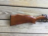 REMINGTON 582 22 LR. WALNUT STOCK, TUBE FEED, 99% BLUE, 98% WOOD COND. - 6 of 8