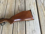 REMINGTON 582 22 LR. WALNUT STOCK, TUBE FEED, 99% BLUE, 98% WOOD COND. - 2 of 8