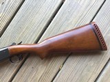 WINCHESTER 37 FACTORY YOUTH 20 GA. 26” MOD CHOKE ALL FACTORY ORIGINAL, BLUE IS 99% COND. WALNUT STOCK HAS HANDLING MARKS, - 2 of 7