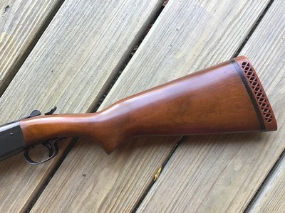 WINCHESTER 37 FACTORY YOUTH 20 GA. 26” MOD CHOKE ALL FACTORY ORIGINAL, BLUE IS 99% COND. WALNUT STOCK HAS HANDLING MARKS, - Image 2 of 7